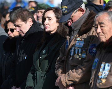Villarruel y un palito a Milei en el Monumento a la Bandera: No hay otro lugar donde estar