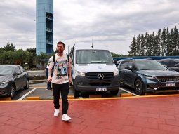 Messi ya está en Argentina