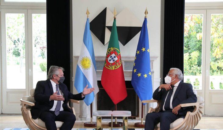El Primer Ministro de Portugal expresó su apoyo a la posición de la Argentina en las negociaciones con el FMI