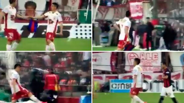 Repudiable: la provocación de un jugador de Huracán en el clásico ante San Lorenzo