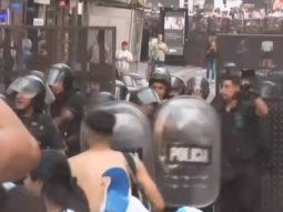 Incidentes en el Obelisco: vallado, represión policial y detenidos