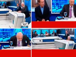 ¿le pego samid? el accidente de mauro viale en pleno noticiero ¿le pego samid? el accidente de mauro viale en pleno noticiero