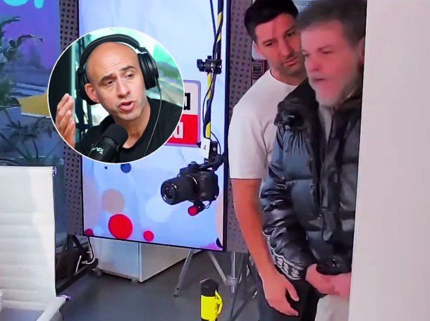 Alfredo Casero se volvió a enojar como con Luis Majul: ahora, desplantó a Esteban Trebucq