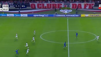 escandalo en el final de san pablo vs. millonarios: el arbitro termino el partido en pleno contragolpe colombiano escandalo en el final de san pablo vs. millonarios: el arbitro termino el partido en pleno contragolpe colombiano