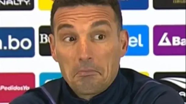 El incómodo momento de Scaloni con un periodista boliviano