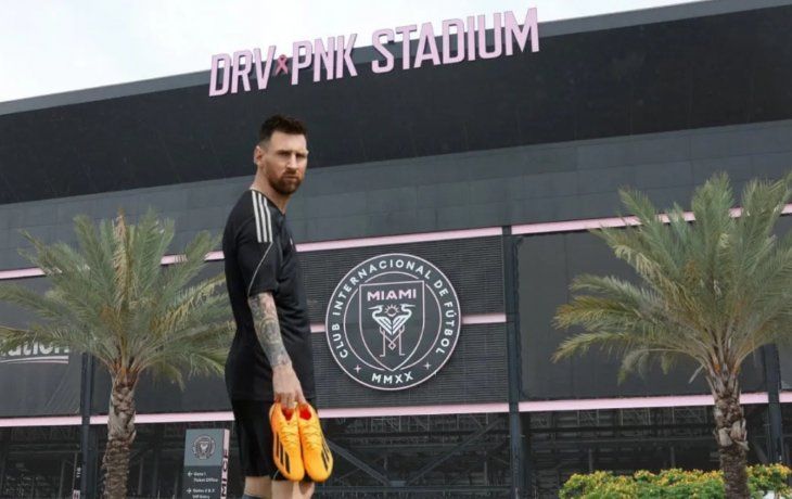 Messi firmará su contrato y entrenará por primera vez hoy en Inter Miami