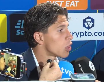 Giuliano se cruzó con la prensa tras la polémica en Champions League