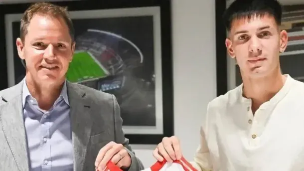 Jorge Brito dio detalles de la venta de Franco Mastantuono: se va por la cláusula y River cobra en cuotas