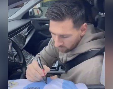 Un grupo de rosarinos cumplió el sueño de conocer a Lionel Messi