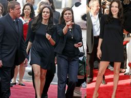 Angelina vuelve a preocupar por su delgadez