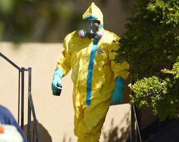 Nueve personas con alto riesgo de ébola en USA