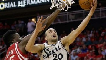 Emanuel Ginóbili ante Houston Rockets Emanuel Ginóbili ante Houston Rockets