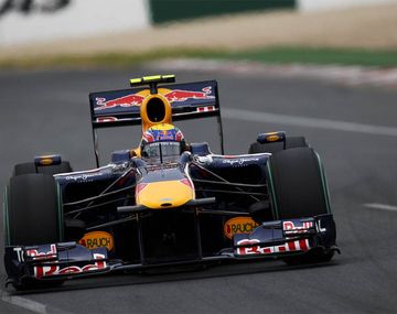 Webber logró la pole en el Gran Premio de Corea del Sur