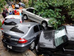 Las imágenes más impactantes de la tormenta