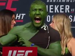 El moldavo se ganó todos los aplausos al subirse a la balanza El moldavo se ganó todos los aplausos al subirse a la balanza