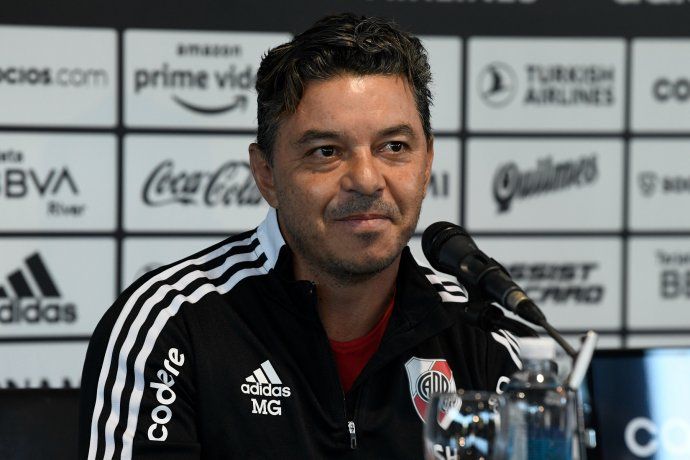 Marcelo Gallardo en River. Foto: @RiverPlate
