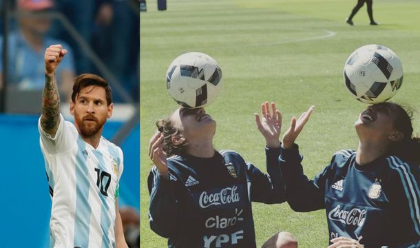 El apoyo de Messi a la Selección femenina