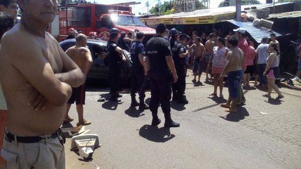 El adolescente quedó internado con lesiones graves