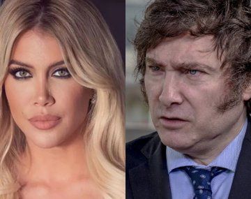Wanda Nara / Javier Milei