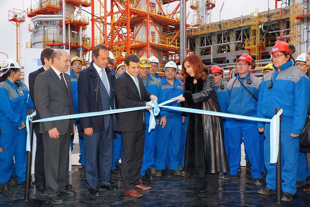 CFK se rió de los rumores sobre la renuncia de Galuccio