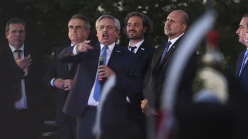 Alberto Fernández habló de Carlos Orellano en Rosario Alberto Fernández habló de Carlos Orellano en Rosario