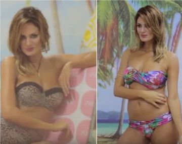 La última campaña de Paula Chaves como modelo antes del embarazo