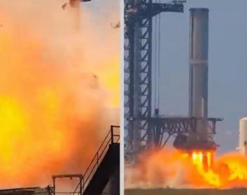 El cohete, o motor principal, del Starship de Space X se prendió fuego