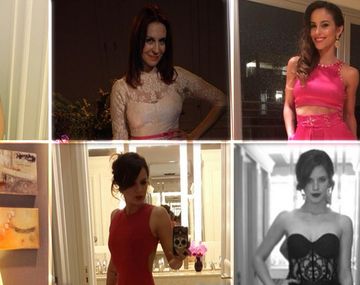 Looks femeninos del casamiento de Paula y Pedro