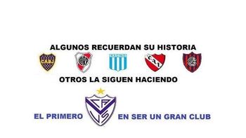 los hinchas de velez celebraron con afiches para todos los hinchas de velez celebraron con afiches para todos