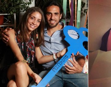 Mariano Zabaleta fue papá por segunda vez