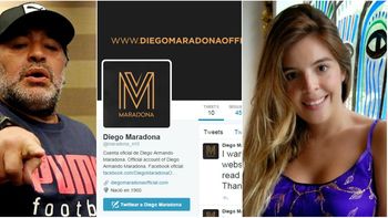 dalma maradona desmiente que diego tenga una cuenta oficial de twitter dalma maradona desmiente que diego tenga una cuenta oficial de twitter