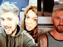 video: lizy tagliani tino en vivo al humorista de del moro con el look de messi video: lizy tagliani tino en vivo al humorista de del moro con el look de messi