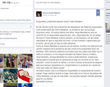 El Chino Maidana se quedó sin alfajores para enfrentar a Mayweather en Las Vegas