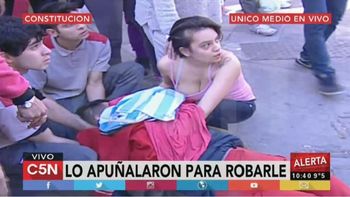 un empleado de un super intento evitar un robo y lo apunalaron un empleado de un super intento evitar un robo y lo apunalaron