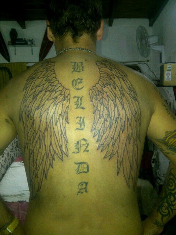 El inmenso tattoo del Ogro Fabbiani