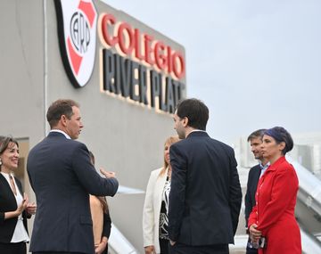 River inauguró el nuevo edificio del colegio de los campeones del mundo
