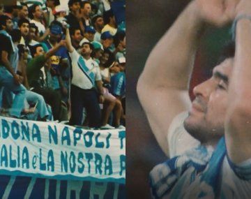 El homenaje de FIFA a Maradona y Nápoli por la conquista del Scudetto