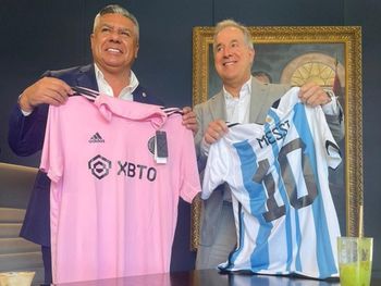 El mensaje de Chiqui Tapia para Messi: El Inter Miami tiene un nuevo hincha