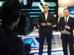 Federico y Sylvestre, espiados. Federico y Sylvestre, espiados.