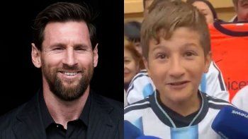 falto a la escuela para conocer a messi en oviedo y cumplio su sueno: no lo puedo creer