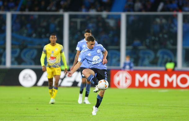 Copa Sudamericana: Belgrano igualó 1-1 con Delfín en Córdoba y se mantiene puntero