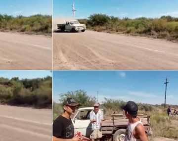 Así se coló un hombre al rally con un rastrojero