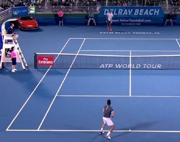 Del Potro y una jugada magistral