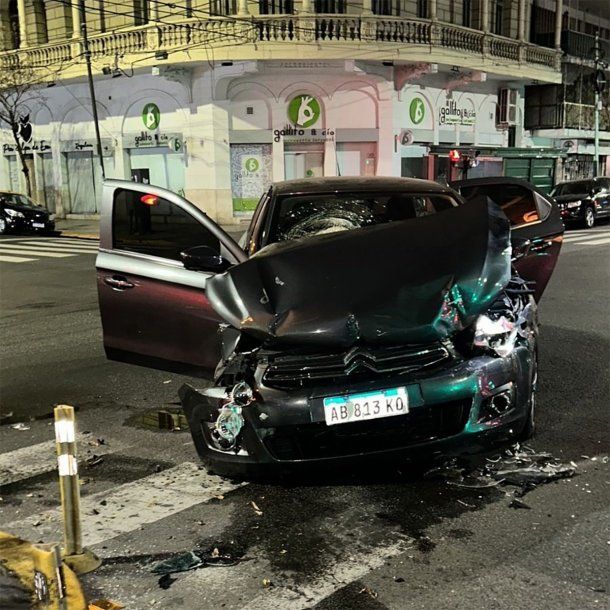 Mañana de choques en la Ciudad: dos en Caballito, uno en la General Paz, otro en San Telmo y un quinto accidente en Palermo
