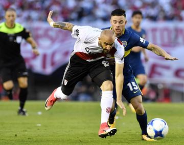 El uruguayo Nández convirtió el segundo de Boca