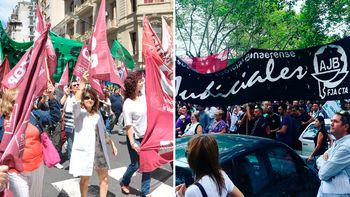 la justicia y la salud, otra vez paralizadas en la provincia la justicia y la salud, otra vez paralizadas en la provincia