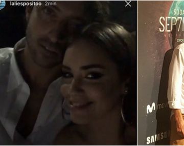 Lali Espósito y su novio Santiago Mocorrea