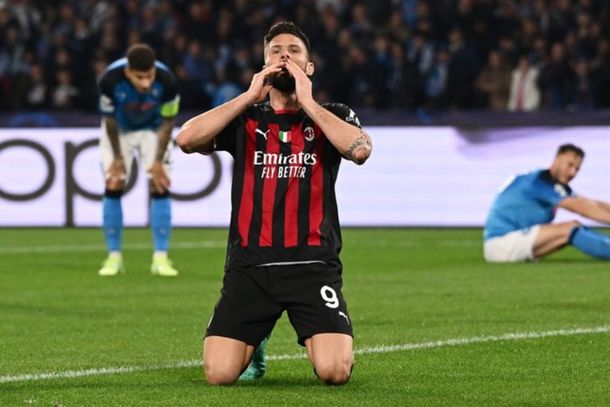 Milan empató 1-1 ante el Napoli y es semifinalista