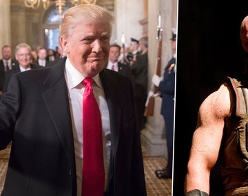 Preocupante semejanza entre Trump y Bane