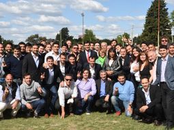 Juan Manuel Urtubey se reunió con jóvenes referentes peronistas. Juan Manuel Urtubey se reunió con jóvenes referentes peronistas.